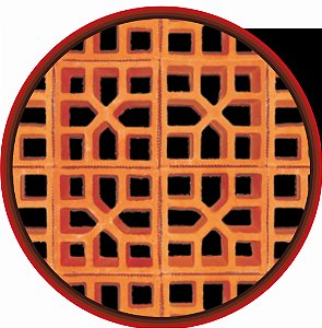 ELEMENTO VAZADO RETO XIX