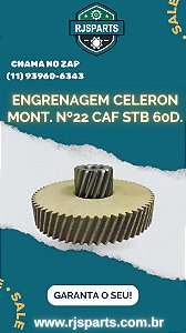 ENGRENAGEM CELERON CAF 22 60 DENTES STB