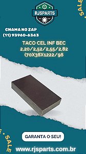 TACO CELERON INFERIOR BECCARO 1,85/2,55/2,82 (KIT COM 5 PEÇAS)