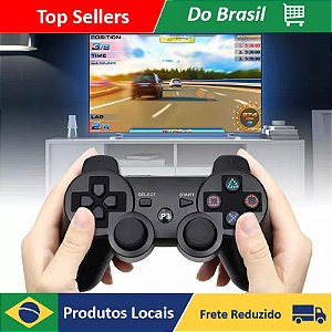 Controle PS3 sem fio com entrada USB