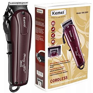 Máquina de corta cabelo kemei