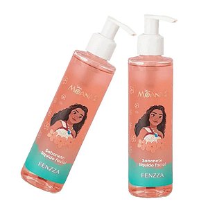 KIT C/2 SABONETE LIQUIDO FACIAL MOANA 2 FENZZA DIS062