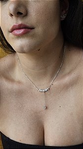 Colar Gargantilha Geométrico Prata 925