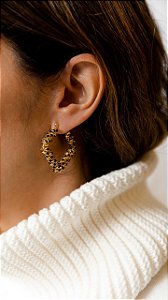 Brinco Argola Quadrada