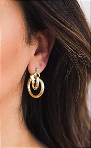 Brinco Argola Dupla