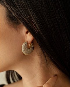 Brinco Inspiração CL Cravejado