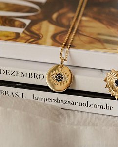 Colar Olho Grego Cravejado