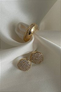 Brinco Esfera Placa Organic