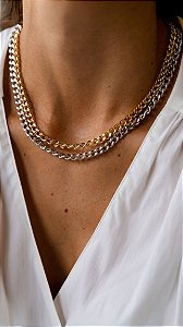 Colar Elos Grume Ouro