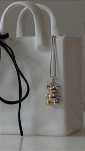 Colar Ursinho Teddy com Mix de Banhos