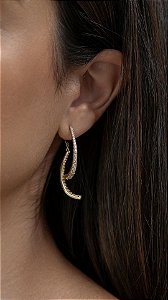 Brinco Curvado Duplo