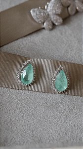 Brinco Gota com Base Removível