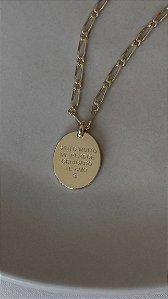 Colar Sinto Muito com Zircônia