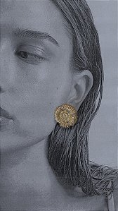 Brinco Caracol Texturizado