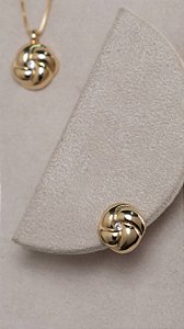 Brinco Nó com Zircônia