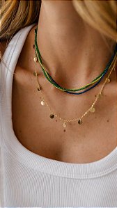 Colar De Medalhinhas Lisas
