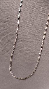 Colar Longo Elos Gucci - Ródio Branco