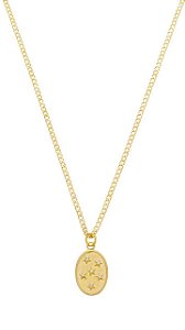 Colar Plaquinha de Estrelas