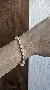 Pulseira Zircônia Gota Lateral