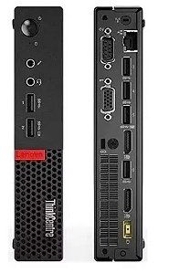 Desktop Lenovo Thinkcentre M910q Intel I5 7ª Ger 4GB Ssd 120GB Com Windows 10