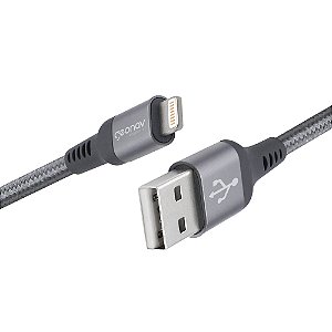 Cabo Lightning Com Certificado MFI, Rápido e Durável