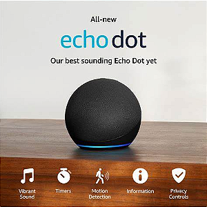 Assistente Virtual Alexa 5 (Echo Dot 5)