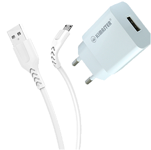 KIT CARREGADOR V8 KIMASTER 15W