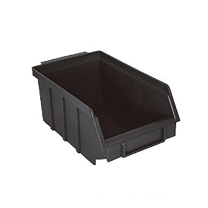 Gaveteiro Plástico Caixa Bin Nº3 Preto