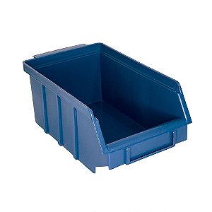 Gaveteiro Plástico Caixa Bin Nº4 Azul