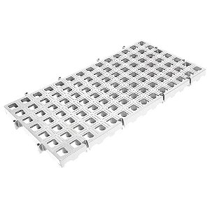 Estrado Piso Plástico 50x25 Branco