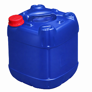 Bombona 20L Azul Reciclado com Tampa Rosca e Anel de Vedação