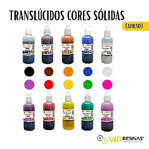 Pigmento Epóxi Translúcido 50g – Cores Avulsas (Vip Resinas)