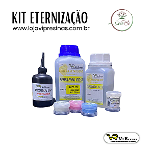 Kit Eternização 500g DoceElo Joias (Vip Resinas)