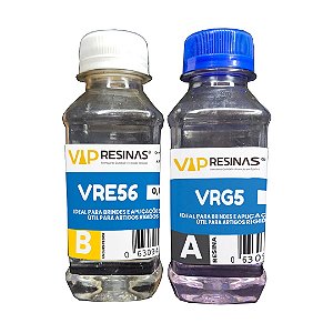 Resina Epóxi Rígida VRG5 0,145kg – Baixa Espessura / Baixa viscosidade (VipResinas)