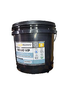 Gesso VIP -  Gesso impermeável compativel com resina epóxi - 900g (kit) - Vip Resinas