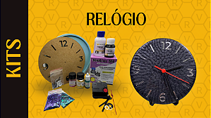 Aula – Relógio Resinado