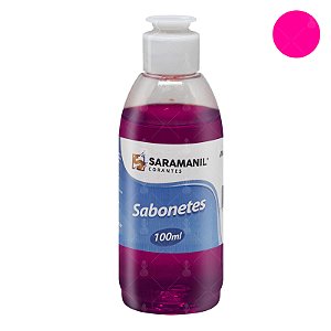 Corante Liquido para Sabonetes 100ml-Pink