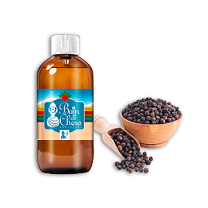 Essência Aromática Concentrada Lipossolúvel (Óleo) de Pimenta Preta