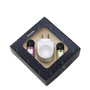 Kit 2 Essências com Aromatizador Elétrico Via Aroma 10ml