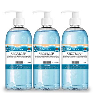 Kit 3-Base Para Shampoo Concentrado 1L