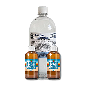 Kit Body Splash com Base Pronta, Essência e Fixador