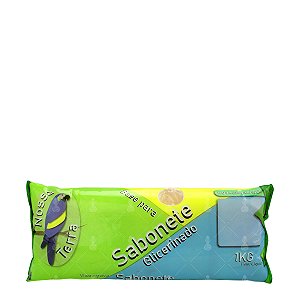 Base Glicerinada Nossa Terra 1kg Transparente/Branca/Perolada/Mista