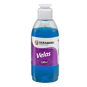 Corante Líquido Para Velas E Biscuit Saramanil Anilina Óleo 100ml