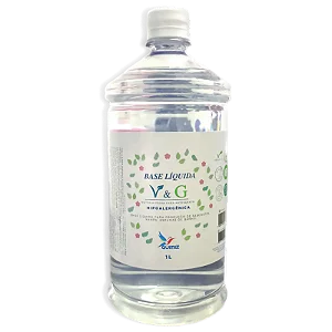 Base Sabonete Líquido e Shampoo Neutro V&G Transparente 1.1 1 Litro