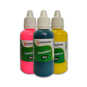 Pigmento Cosmético para Sabonetes Cosméticos Saramanil 30ml