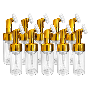 Kit 10 Frascos Espumantes em Pump com Escova 100ml