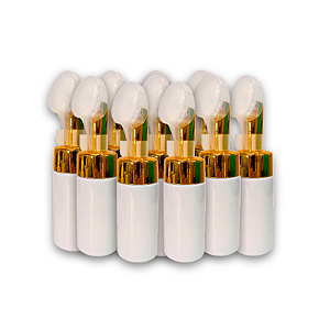 Kit 10 Frascos Espumantes em Pump com Escova