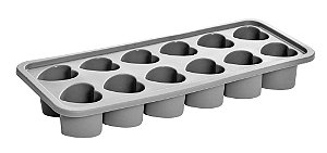 Molde de Silicone Coração 12 Cavidades 20gr