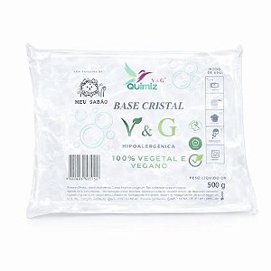 Base Cristal Glicerinada para Saboaria Artesanal 500g