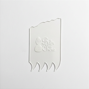 Régua Acrilica Para Saboaria - Ondas 6cm e 8cm